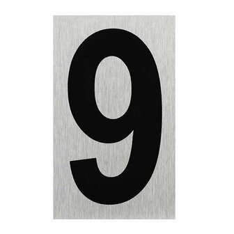 Aluminum door sign 9100x60mm