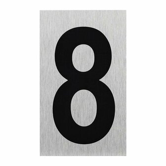 Aluminum door sign 8100x60mm
