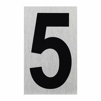 Aluminum door sign 5100x60mm