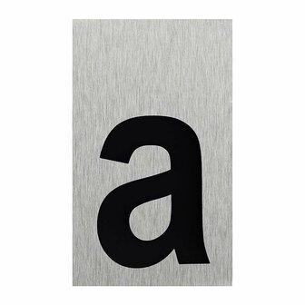 Aluminum door sign a 100x60mm