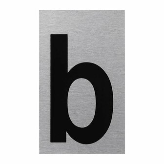Aluminum door sign b 100x60mm