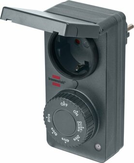 Timer with twighlight sensor&nbsp;DDT IP44 anthracite