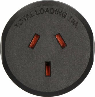 Travel Adapter Australia, China earthed