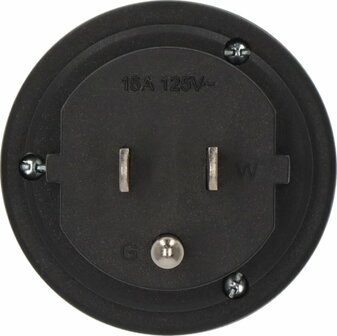 Travel Adapter earthed USA