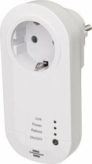 WiFi socket with 433MHz transmitter WA 3600 LRF01 433
