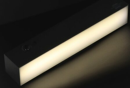 Solar LED Wall Light with infrared motion detector SOL 1000 Cubus, 1000lm, IP54