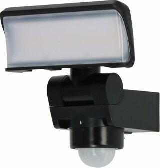 LED floodlight WS 2050 SP with motion detector, 1680lm, IP44, black