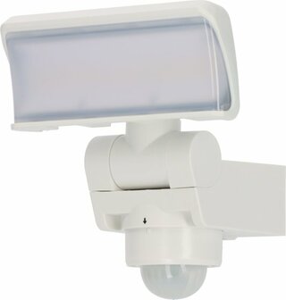LED spotlight WS 2050 WP with motion detector, 1680lm, IP44, white