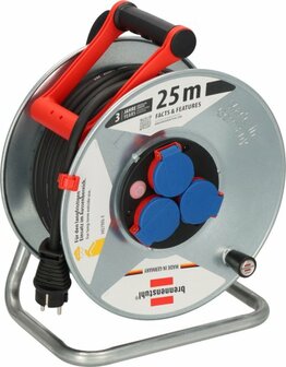 Garant S IP44 cable reel 25m H07RN-F 3G2,5
