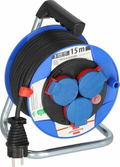 IP44 cable reel 15m H05RR-F 3G1,5