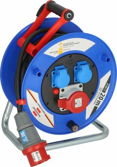 Garant CEE 1 IP44 cable reel for site &amp; professional 20m H07RN-F 5G2,5