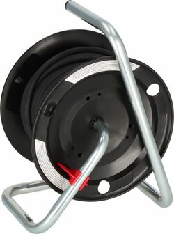 Cable reel AK 240 black IP44 20m H05RR-F 3G1,5