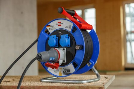 Garant CEE 1 IP44 cable reel 30m H07RN-F 5G1.5