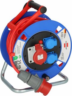 Garant CEE 1 IP44 cable reel 25m N07V3V3-F5G1.5