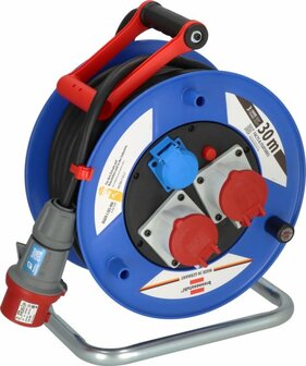 Garant CEE IP44 industrial construction site cable reel 30m H07RN-F 5G2.5