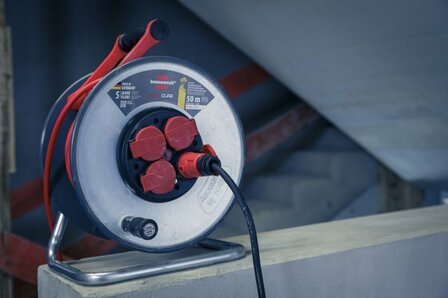 Professional SteelCore cable reel SC 5110 IP44, 50m H07BQ-F 3G1.5