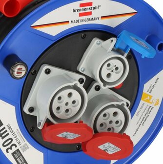 Garant CEE 3 IP44 industrial construction site cable reel 30m H07RN-F 5G2.5
