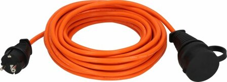 extension cable IP44 10m AT-N05V3V3-F 3G1.5 orange