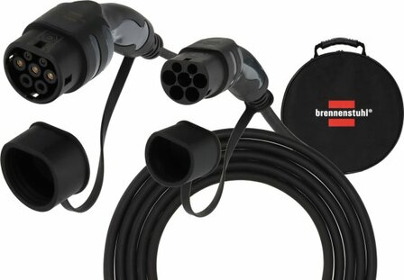 EV type 2 5m Charging Cable  22kW IP55