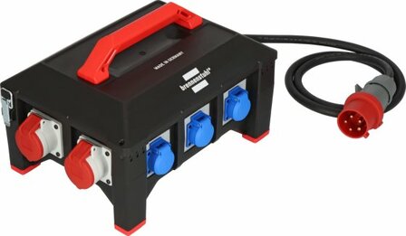 Professional Rubber Power Distributor BSV 5 2m H07RN-F&nbsp;5G6,0 1xCEE32A+2x16A, 6x230V