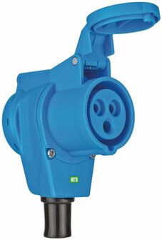 CEE socket 230V 16A IP44 - 1x 230V 16A, 1x 230V CEE 16A 3-pin