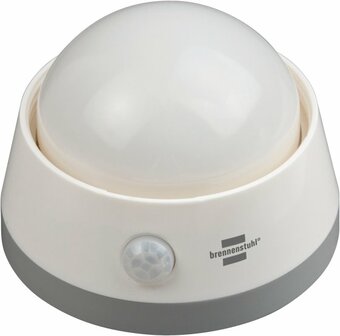 Battery LED night light NLB 02 BS with infrared motion detector and push switch 2 LED 60lm 3x AA (included)