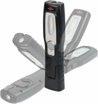 LED rechargeable hand lamp HL 201 A 250+70lm, bendable
