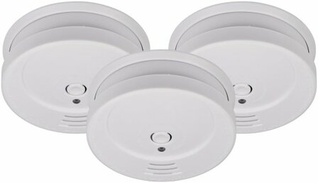Smoke alarm SET, 3x RM C 9010 with replaceable battery