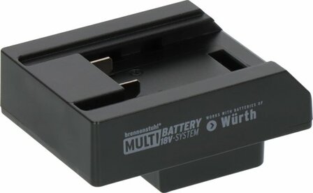 Wurth adapter for LED construction spotlights in the  Multi Battery 18V System