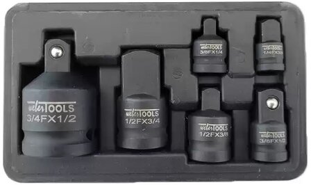 Power adapter set 6-piece