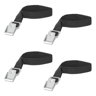 Binding straps with metal buckle 18mm-40cm - set of 4