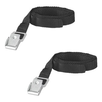 Binding straps with metal buckle 18mm-100cm - set of 2