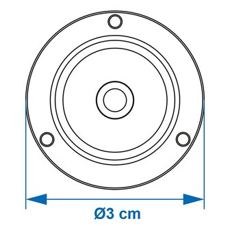 Spirit level round&nbsp;x5 pieces