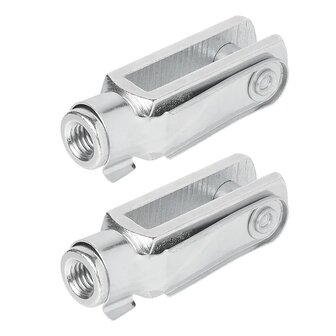 Fork M8 58mm - set of 2 pieces