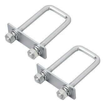 U-bracket 40mm angular - set of 2