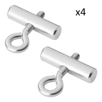 Awning rail stopper 7/8mm set of 4 pieces