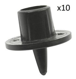 Point cap 25mm&nbsp;x10 stuks