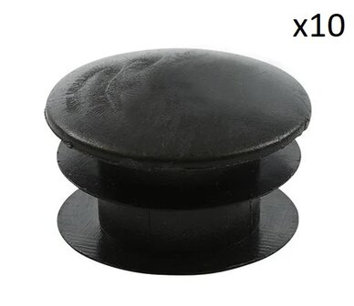 Bottom cap 25mm x10 pieces