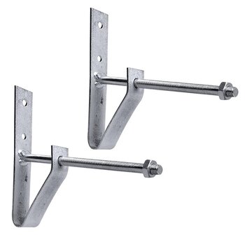 Tyre holder set 2 pieces wall mount