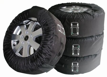 Tyre covers Profi - set of 4 XL
