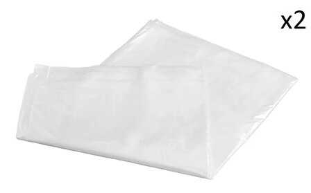 Ground sheet without plasticizers 3.00x4.00M LDPE 0.02 mm x2 pieces