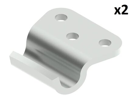 Counterpiece for tension lock x2 stuks