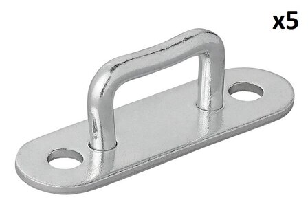 Trigger guard rectangular 24mm x5 pieces