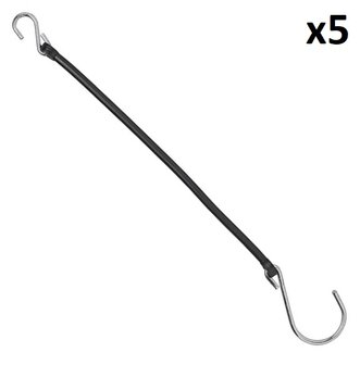Securing chain PVC x5 pieces