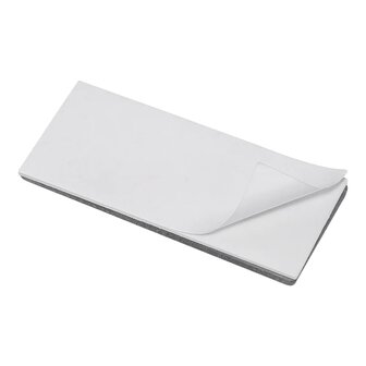 White reflector 82x36mm self-adhesive x5 pieces