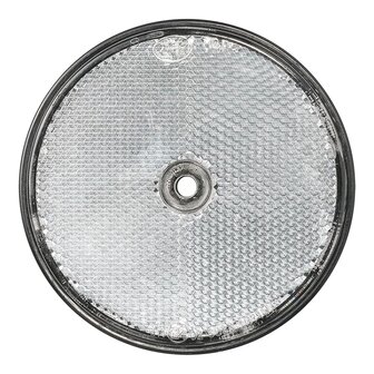 Reflector white 80mm screw mounting x10 pieces
