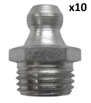 Grease nipple x10 pieces