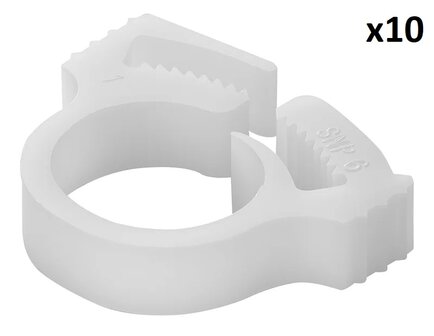 Snap hose clamp 12&ndash;14 mm x10 pieces