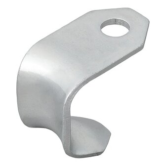 Screw-on Hook Metal 37 x 25 x 3 mm x5 pieces
