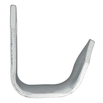 Screw-on Hook Metal 37 x 25 x 3 mm x5 pieces